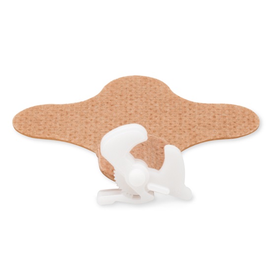 Dispositif de fixation de tube d’alimentation de Hollister Incorporated, angle d’image de produit, 9786