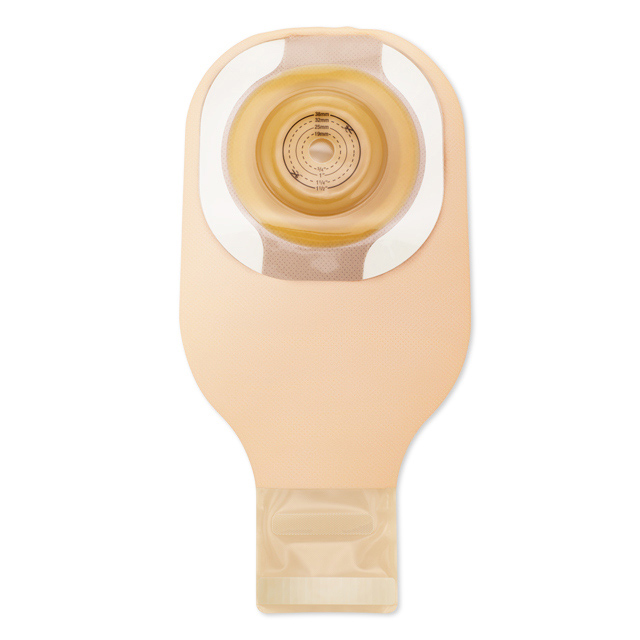 Hollister Incorporated Premier drainable pouch soft convex flexwear lock n roll adhesive back guide top 8662