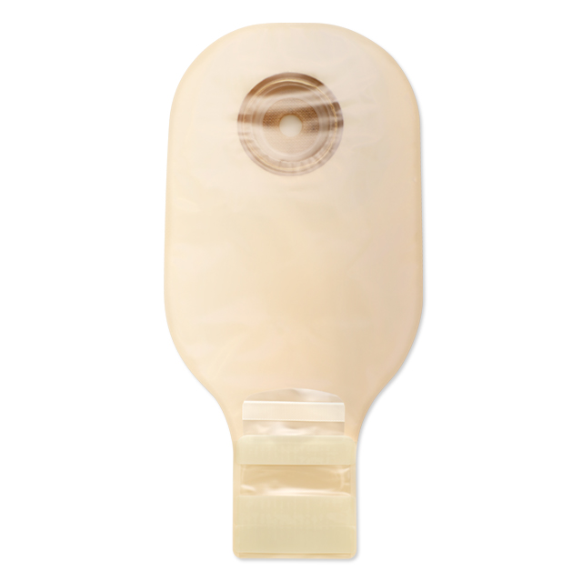 Hollister Incorporated Premier drainable pouch convex ceraplus lock n roll tape front top 8984