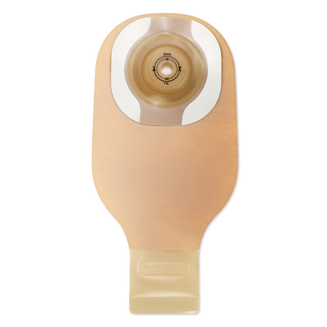 Hollister Incorporated Premier drainable pouch convex ceraplus lock n roll tape guide back top 8984