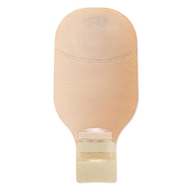 Hollister Incorporated Premier drainable pouch convex ceraplus lock n roll filter tape front top 8990